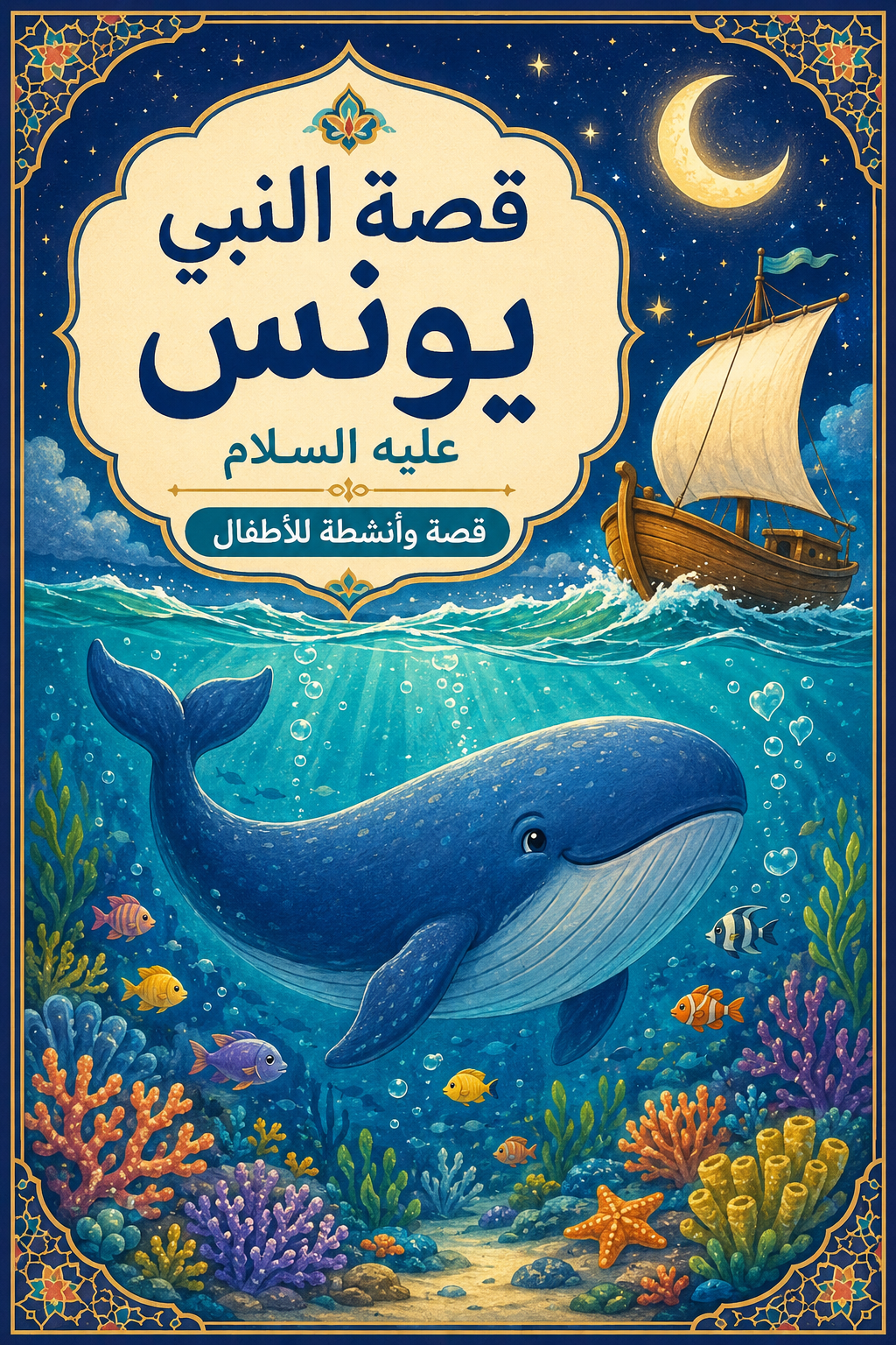 غلاف قصة النبي يونس